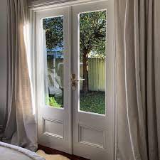 22 chic french door curtain ideas to