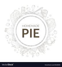 homemade pie banner template with