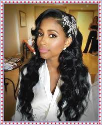 Long hair wedding hairstyles for black women when it comes to a beautiful, princess wedding hairstyle, long hair is always in high fashion for all women. Wedding Hairstyles Wedding Hairstyles For Black Hair