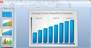 Free Creative Bar Chart Powerpoint Template