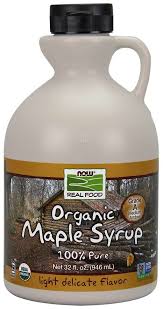 Maple Syrup Organic Grade A Amber Color