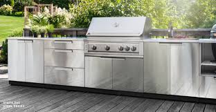 stainless steel outdoor cooktop