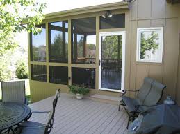 overland park screened porch with tile