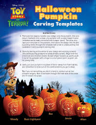 Toy Story Of Terror Pumpkin Stencils