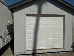 8x7 garage door only storage shed not