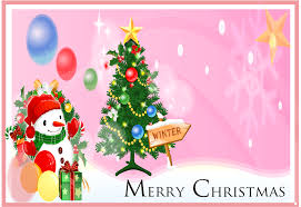 Gambar perayaan hari natal bisa berbentuk gambar natal kartun, gambar pohon natal dan sebagainya. Download Kartu Natal 2017 Cdr Tema Pink Snow Kartu Natal Ucapan Natal Natal