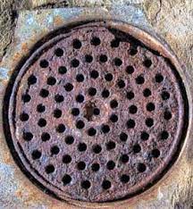 6 5 8 round cast iron drain cover