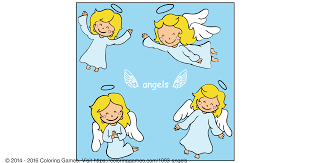 Lovely free printable christmas angels coloring pages for kids. Angels Coloring Games And Coloring Pages