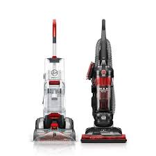 hoover smartwash advanced upright carpet cleaner and windtunnel 3 max performance pet bagless upright vacuum cleaner
