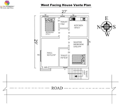 West Facing House Vastu Plan By