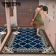 bedroom bathroom water absorbing carpet