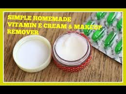 simple homemade vitamin e cream