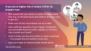 Maybe you would like to learn more about one of these? Covid 19 Advice High Risk Groups Who Western Pacific