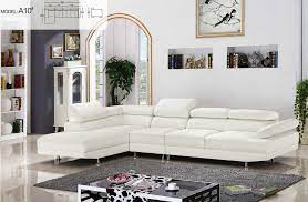 leather couch with chaise lounge kika
