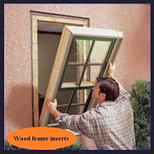 Wood Frame Replacemet Insert Windows