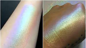 chaos makeup rainbow highlighter is