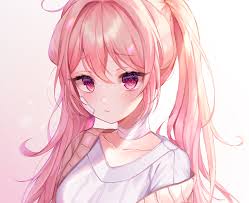 Share the best gifs now >>>. Purple Eyes Blush Long Hair Pink Hair Bandage Twintails Anime 2480x2020 Wallpaper Wallhaven Cc