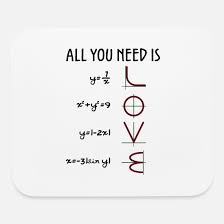 Love Equations Mouse Pad Spreadshirt