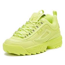 Fila Disruptor Ii Premium Womens Sharp Green Sneakers