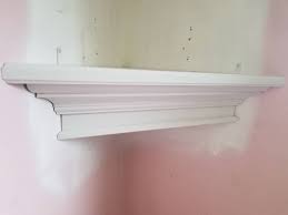 Corner Shelf Made With Crown Molding