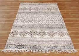 hand block print kilim runner rug