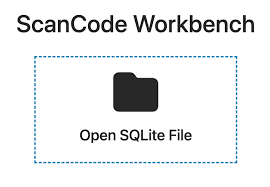 open or save a sqlite file scancode