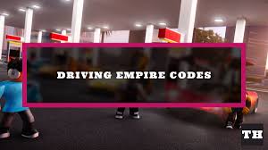 driving empire codes new update july