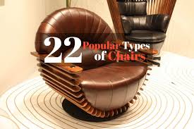 stylish types of chairs for living es