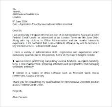 Administrative Officer Cover Letter Administrative Cover Letter