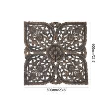 Carving Flower Patterns Wall Decor