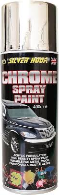 Chrome Effect Silver Hook Spray Paint
