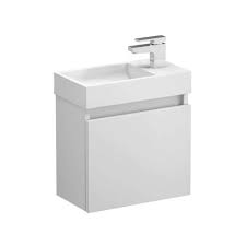 Compact Wall Hung Cloakroom Vanity Unit