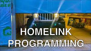 programming your jeep homelink to your