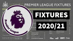 premier league fixtures 2020 21