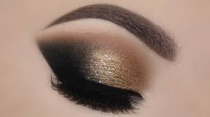 gold eye makeup tutorial