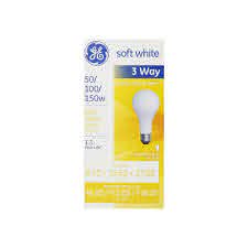 Ge Softwhite Light Bulb 3 Way 50 100 150 Watt 3 Ea Pharmapacks