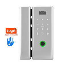 G100 Tuya App Fingerprint Glass Door Lock