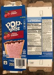 pop tarts frosted cherry ready