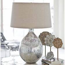 Mercury Glass Table Lamp Sphere Lamp