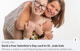 In an effort to help the children celebrate, despite covid restrictions, st. Send A Free Valentine S Day Card To St Jude Kids Easy Couponing With Theresa