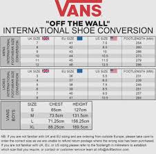 Shoe Conversion Best Examples Of Charts