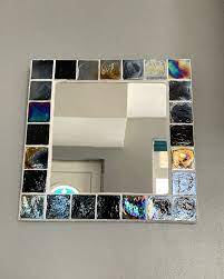 Lovely Wall Mirror Mosaic Iridescent
