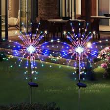 150 Led Solar Firework Starburst Lights