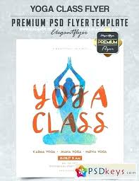 Class Flyer Template Training Flyer Template Word Free