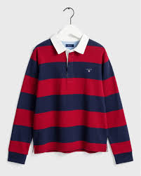 Find & download free graphic resources for rugby shirt. Teen Boys Original Barstripe Rugby Shirt Jersey From Gant Uk