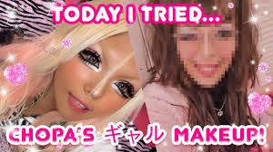 chopa s gyaru eye makeup