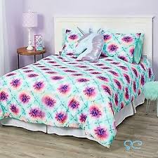 justice girls tie dye 7 piece bed in a