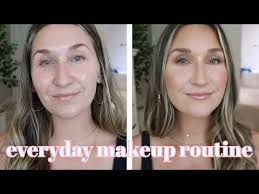 everyday glowing makeup routine