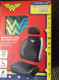 Dc Wonder Women Car Seat Covers Set Of