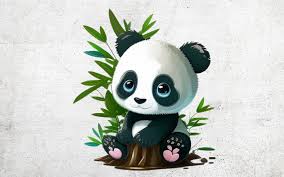 cute panda graphic by nesmly creative